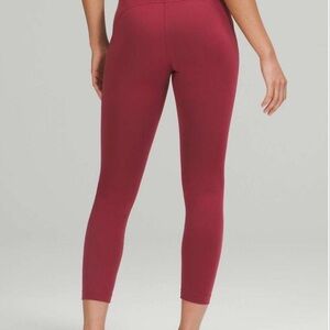 Lululemon Women's Burgundy Leggings